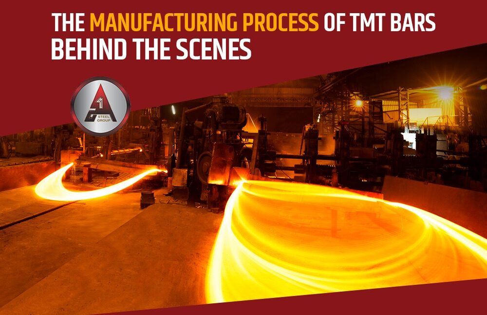 Manufacturing Process of TMT Bars